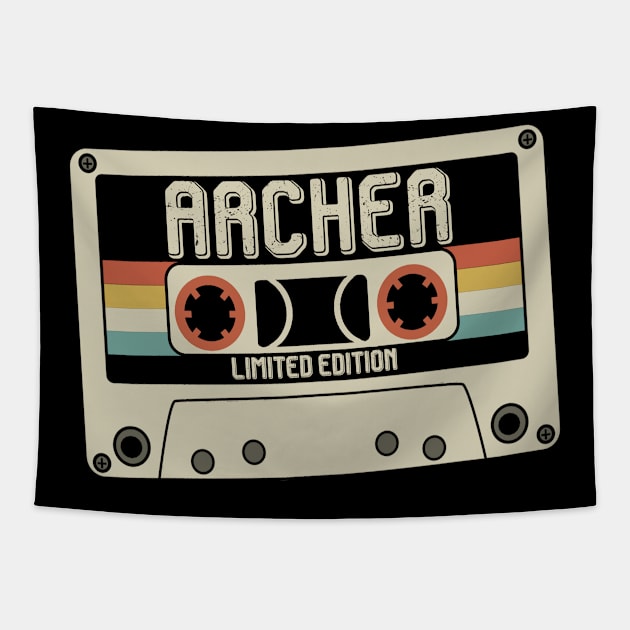 Archer - Limited Edition - Vintage Style Tapestry by Debbie Art