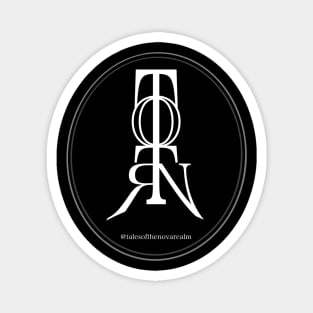 2021 TOTNR Logo Symbol - Grayscale Magnet