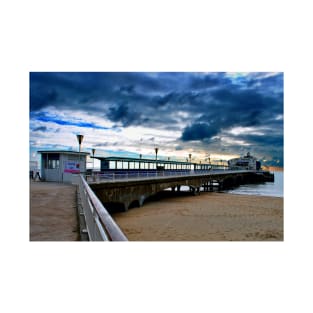 Bournemouth Pier And Beach Dorset T-Shirt