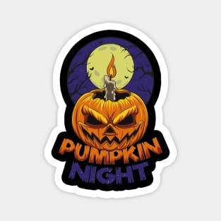 Pumpkin Night Magnet