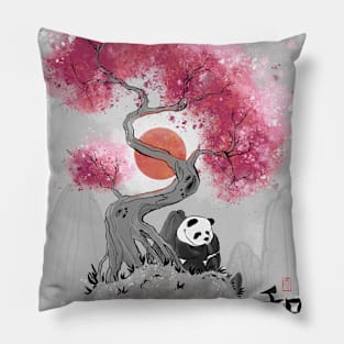 Peace Panda Pillow