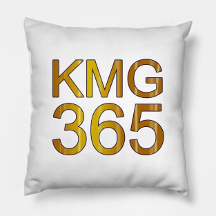 KMG 365 (Original In Gold Metallic) Pillow