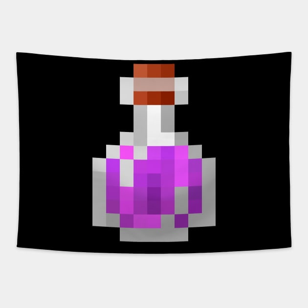 Minecraft Potion of Regeneration Tapestry by ParaholiX