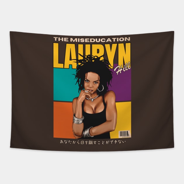 The Miseducation of Lauryn Hill 1995 Tapestry by Faeyza Creative Design