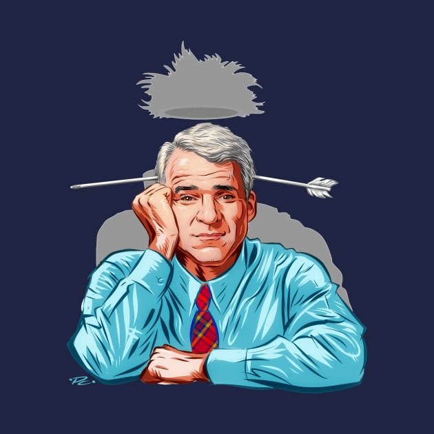 Steve Martin - An illustration by Paul Cemmick by PLAYDIGITAL2020