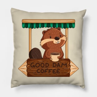 Good Dam Coffee Pillow