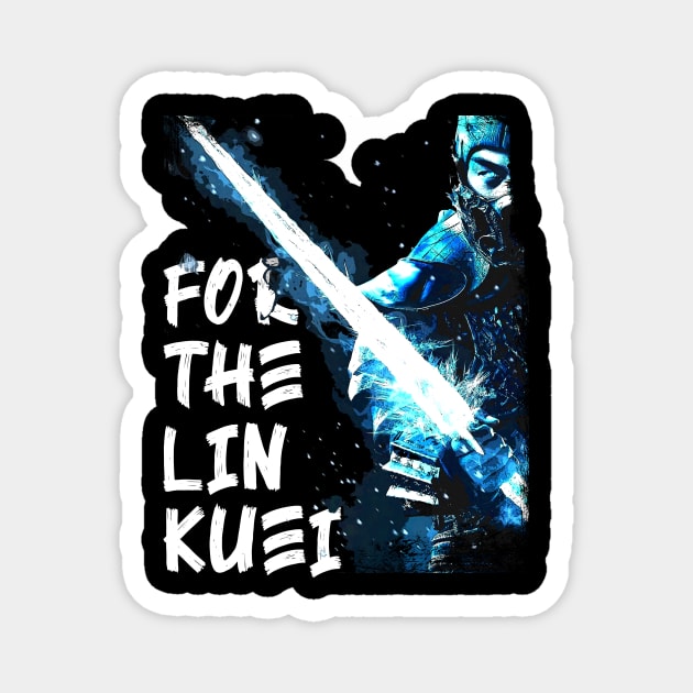 Mortal Kombat SUB ZERO For Lin Kuei Magnet by kaitokid