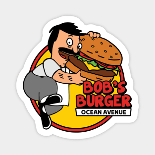 Hamburger restaurant Magnet