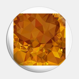 Dark Tangerine Yellow Abstract Low Polygon Background Pin