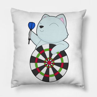 Cat Darts Dartboard Pillow