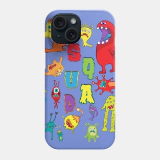 Squad Monsters. Keeping It Together In The Group For The Reasons To Follow. Phone Case