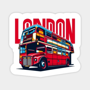 London Bus Magnet