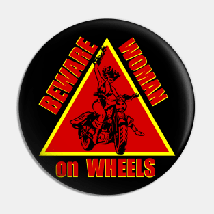 Biker Chick Pin