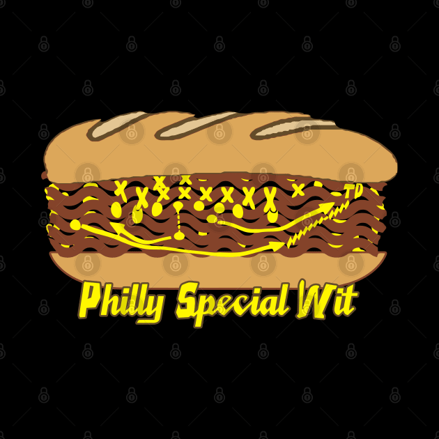 Philly Philly Special Cheesesteak WID touchdown by TeeCreations