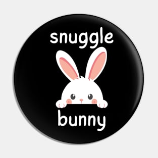 snuggle bunny Pin