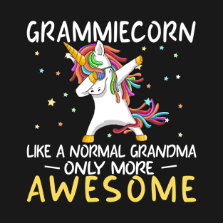 Grammiecorn Birthday Gigi Unicorn Gift T-Shirt