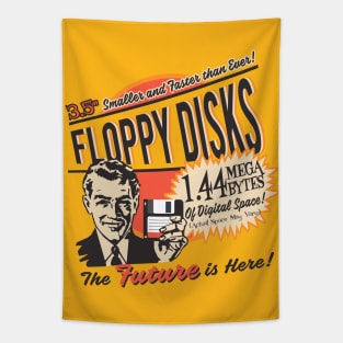 Floppy Disk Retro Tapestry