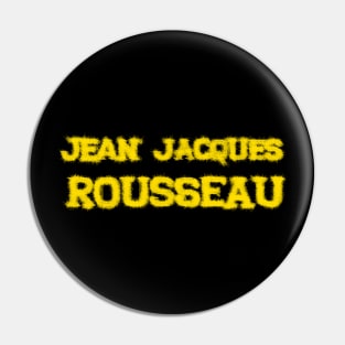 Jean Jacques Rousseau Pin