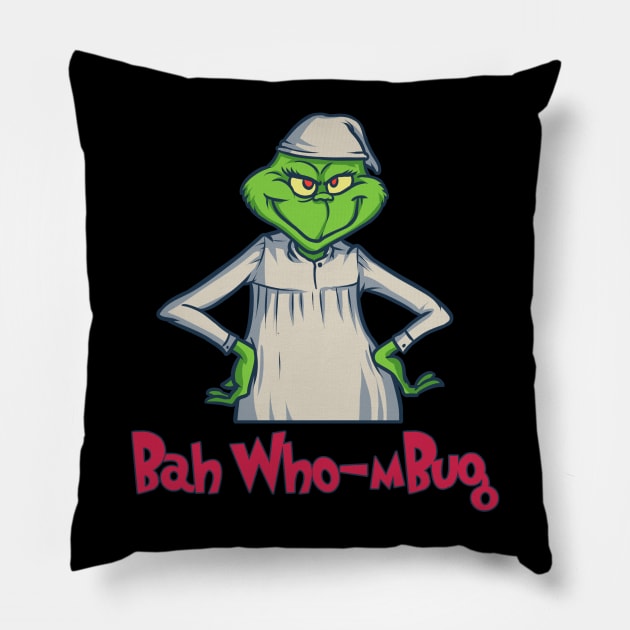 Bah Who-mBug Pillow by MoonlitEnvy
