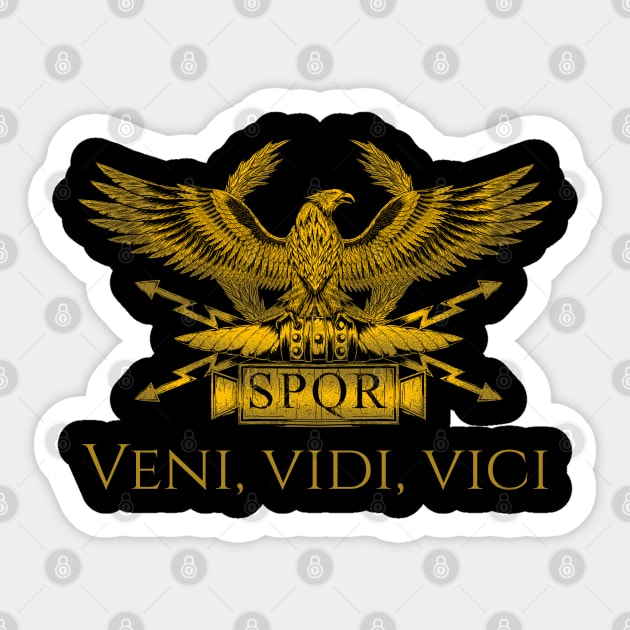 VENI VIDI VICI ROMAN EMPIRE | Sticker