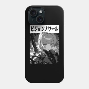 Cyberpunk Cyborg Girl Japanese Vaporwave Urban Aesthetic Phone Case