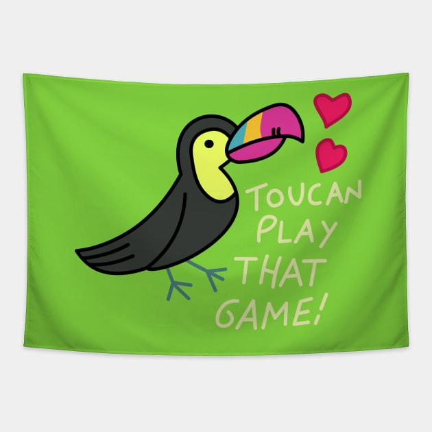 Toucan Play That Game - Mabel's Sweater Collection Tapestry by Ed's Craftworks