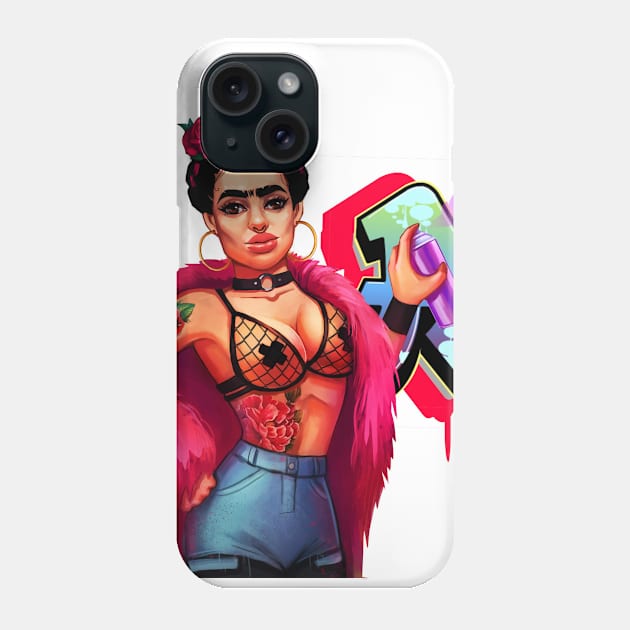 frida kahlo art Phone Case by Rusalka_art