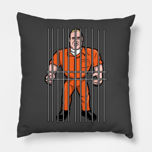 the prisoner Pillow by jasonwulf