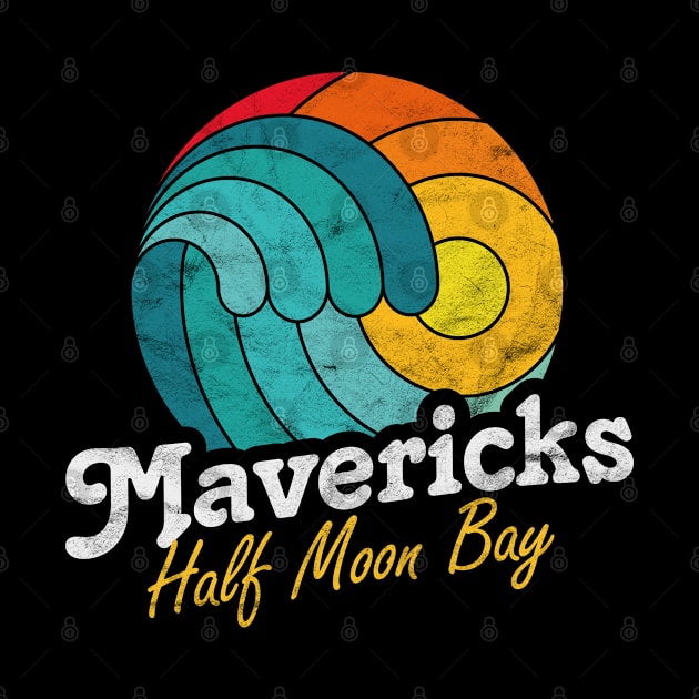 Mavericks Half Moon Bay California Surfing Surf Sunset Wave by MrTeee