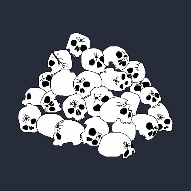 Zombies Skulls by Bongonation