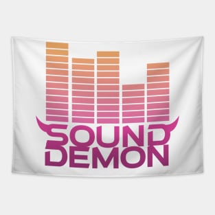 Sound Demon Peach Tapestry