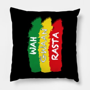 Wah Gwaan Rasta, Funny Jamaica Saying Pillow