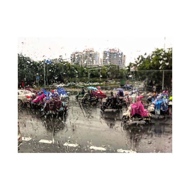 Rain in Beijing by EileenMcVey