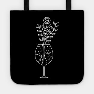 Flower in Space Tote