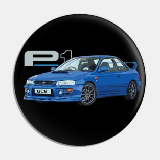 P1 WRC GC8 PRODRIVE RALLY Pin