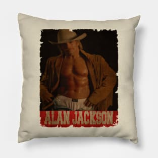 Alan Jackson - Vintage Pillow