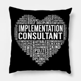 Implementation Consultant Heart Pillow