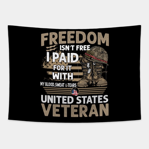 freedom isn't free i paid for it with Tapestry by busines_night