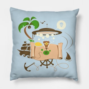 Treasure hunter Pillow