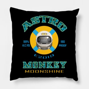 Astro Monkey Moonshine 2 Pillow