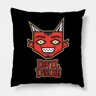 Devil inside Pillow