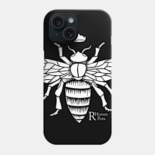 Queen Bee in White Phone Case