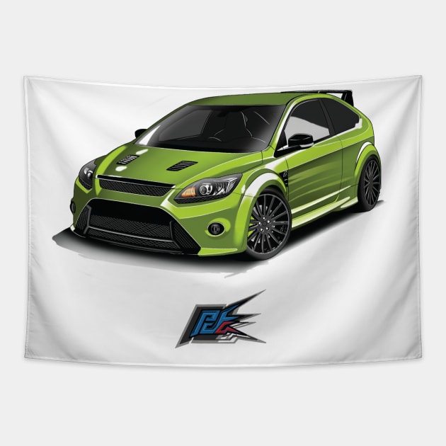 ford focus rs Tapestry by naquash