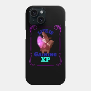 Life is Gaining XP Phone Case