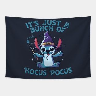 It's Just A Bunch Of Hocus Pocus Funny Cute Spooky Tapestry