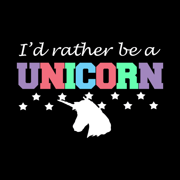 I'd rather be a unicorn by LunaMay