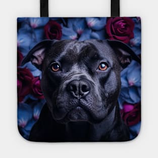 Black Staffy Tote