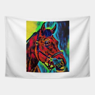 Colourful Horse Tapestry