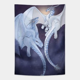 Snowfall and Lynx - Wings of Fire Tapestry