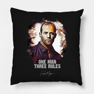 One Man Three Rules - FRANK MARTIN Pillow